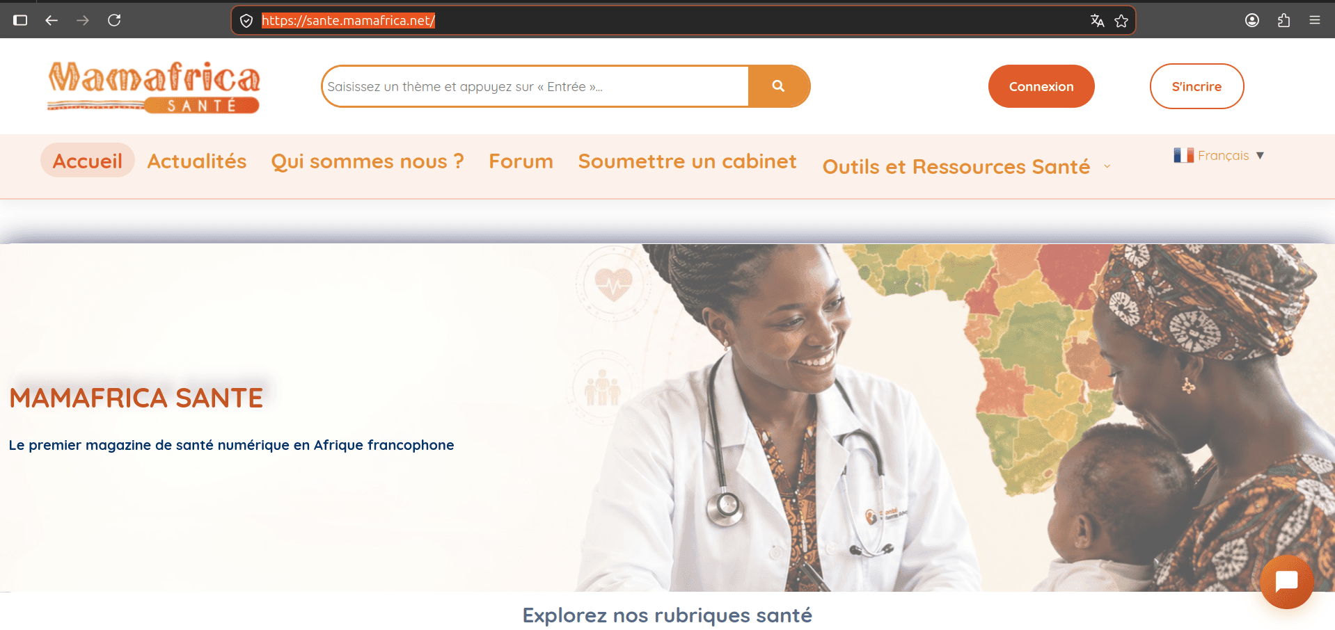 Santé Mamafrica capture d'écran